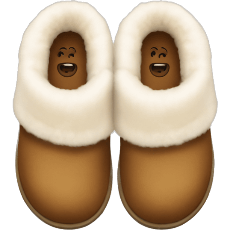 ugg slippers emoji