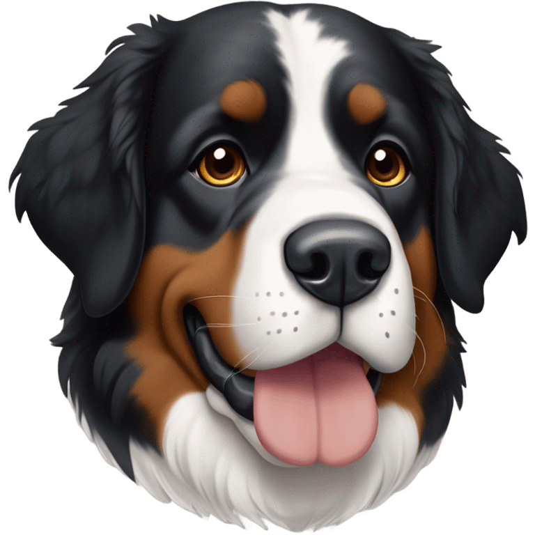 Bernese mountain dog emoji