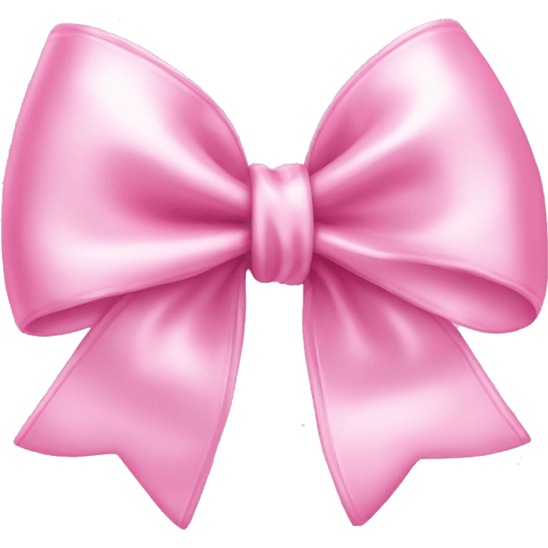 satin sparkly pink bow pastel emoji