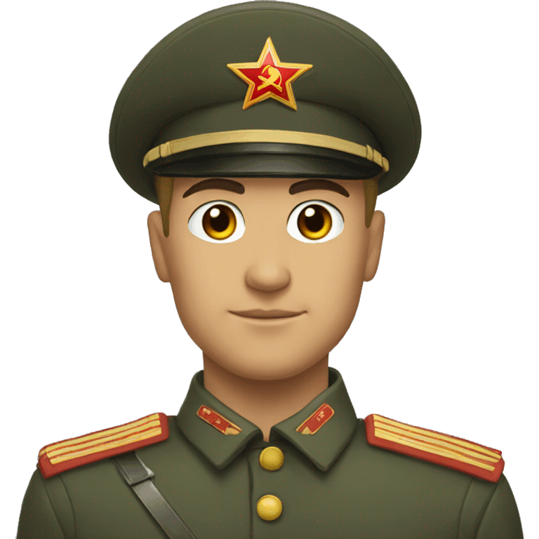 the USSR Soldier emoji