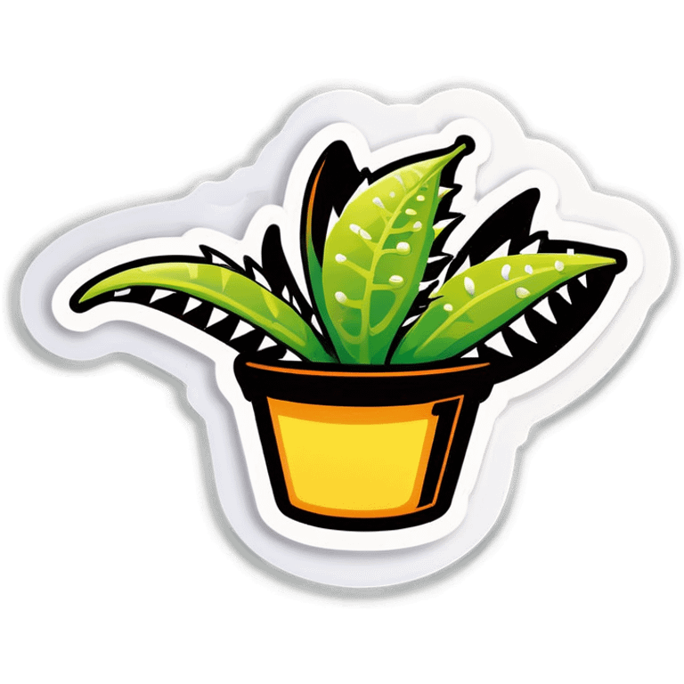 Venus fly trap emoji