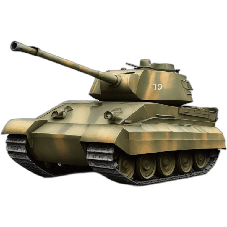 Tiger II tank emoji