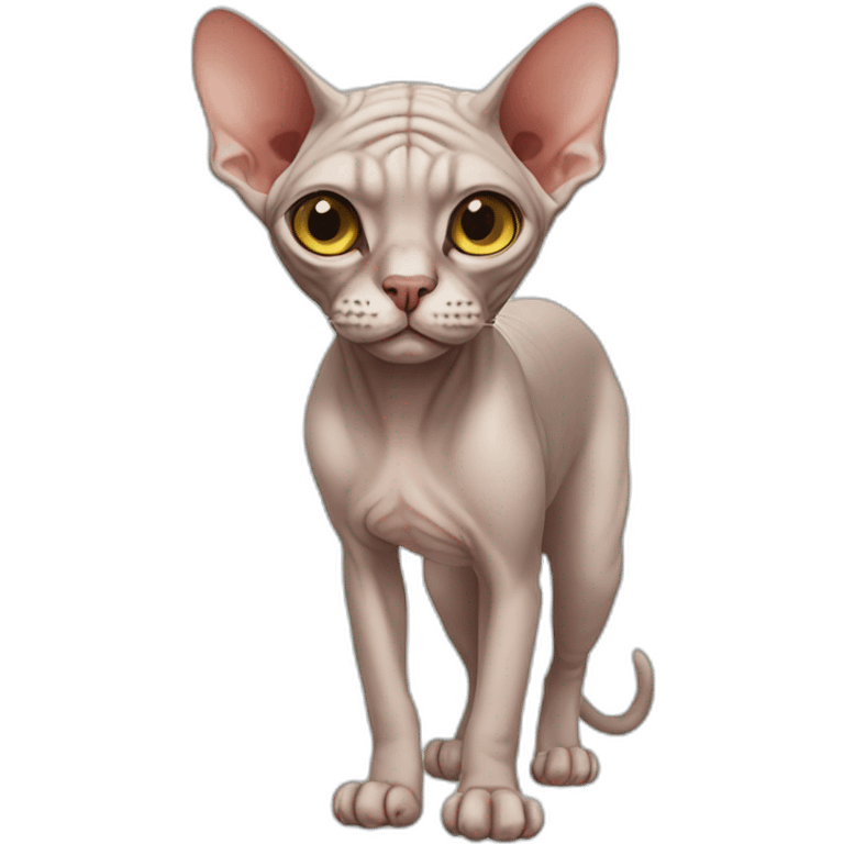 sphynx cat emoji