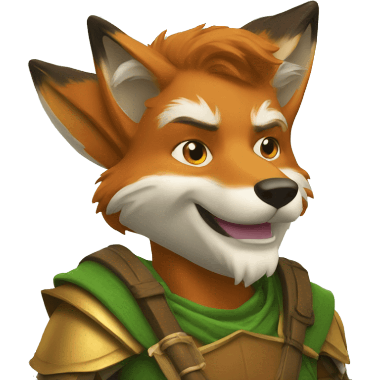 Fox Robin Hood emoji