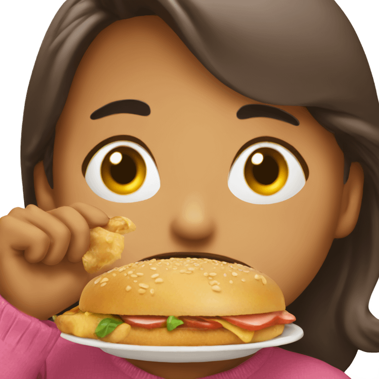 Person licking food off their fingers  emoji