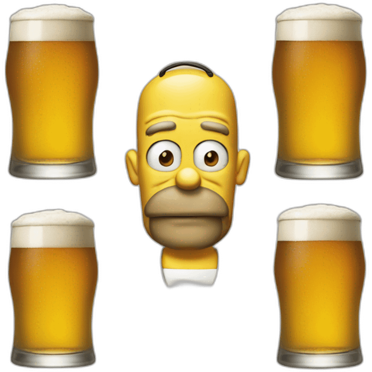 Homer bier emoji