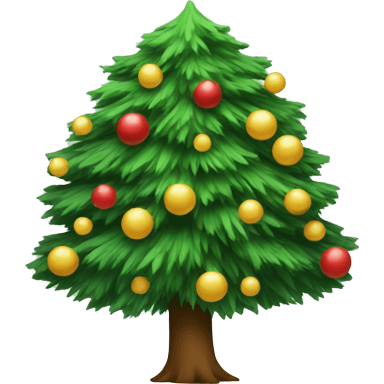 New year tree emoji