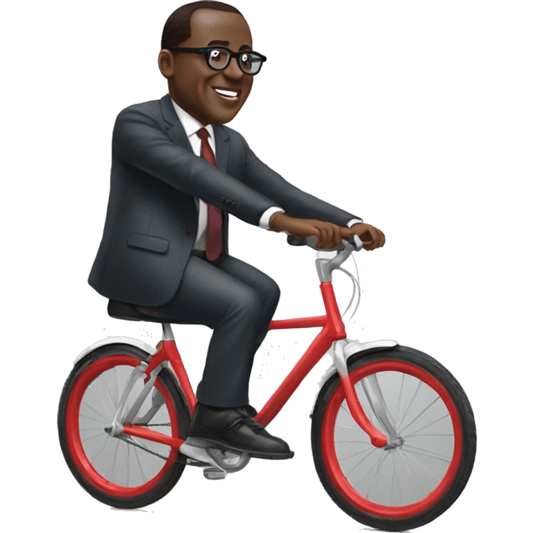 macky sall sur un velo emoji