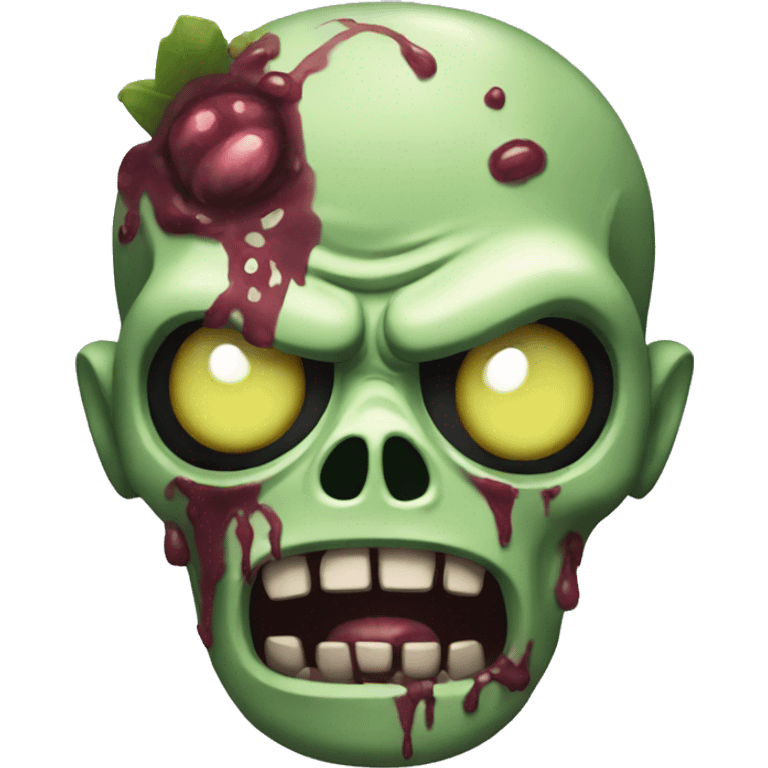 zombie from plants vs zombies emoji