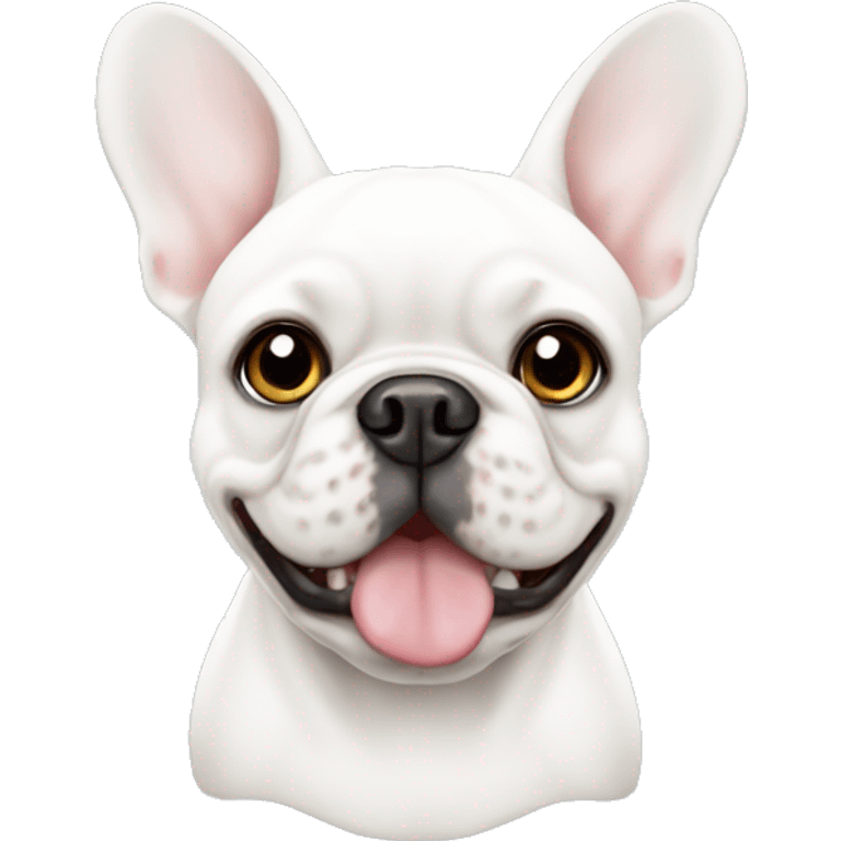 White French bulldog emoji