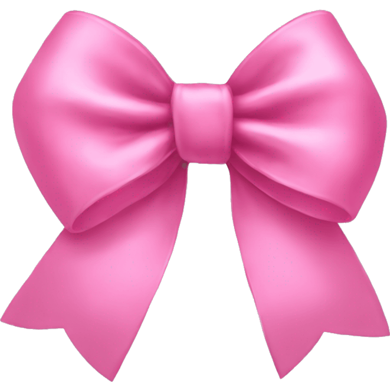 pink bow emoji