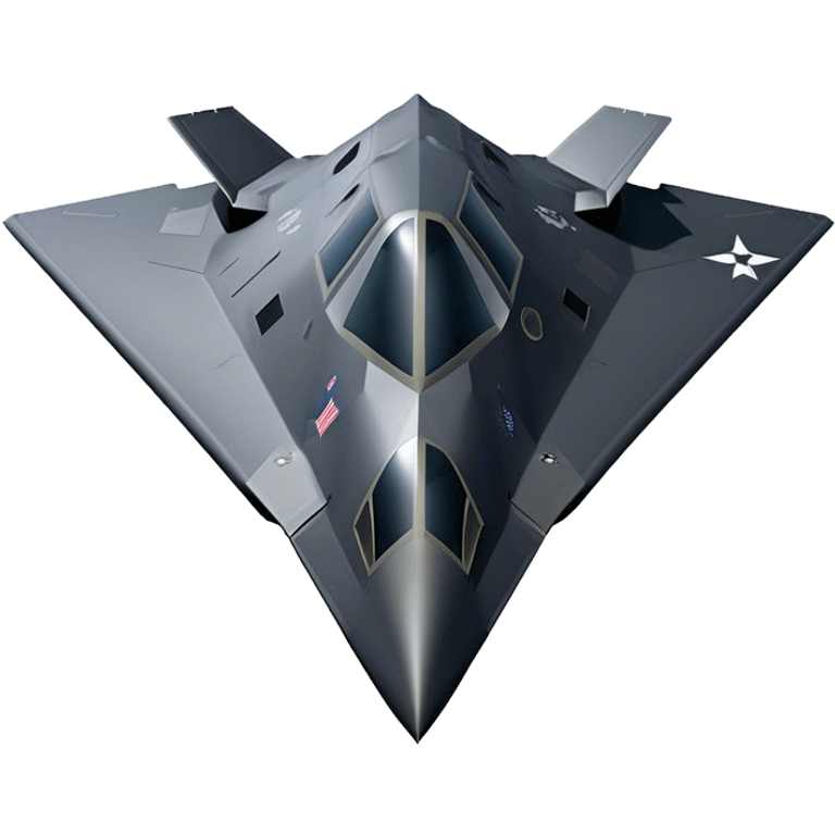 F-117 Nighthawk - Lockheed Martin (Stealth Grey) emoji