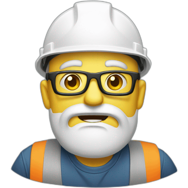 surprised-bald-beard-nerd-construction-worker emoji