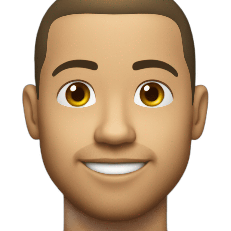 Ronaldo en emoji emoji