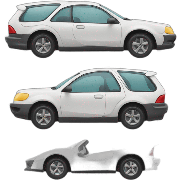 reboque de carro emoji