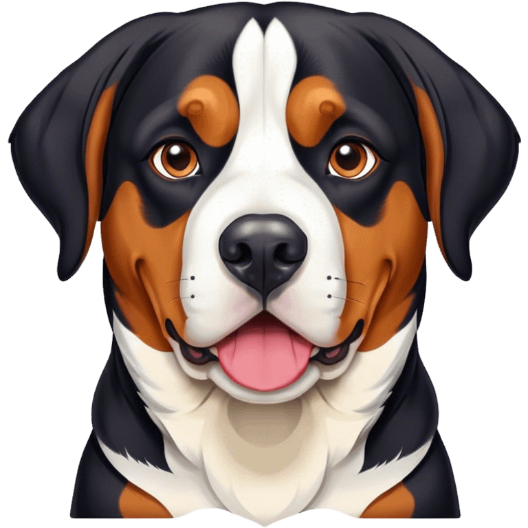 Greater Swiss Mountain dog emoji