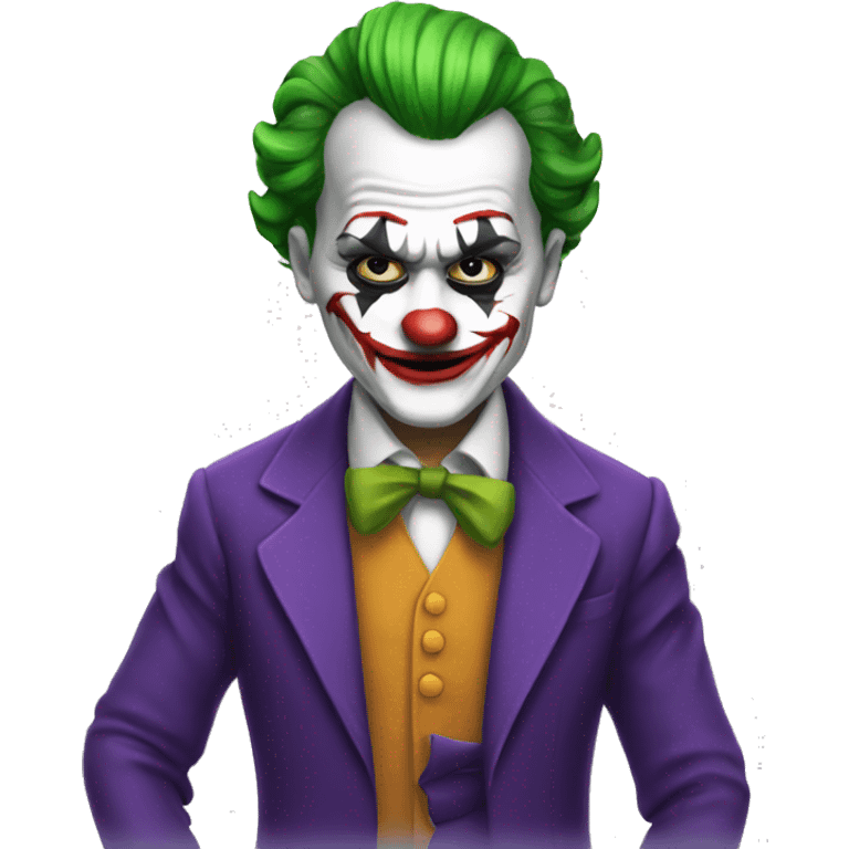 Stand like a joker emoji