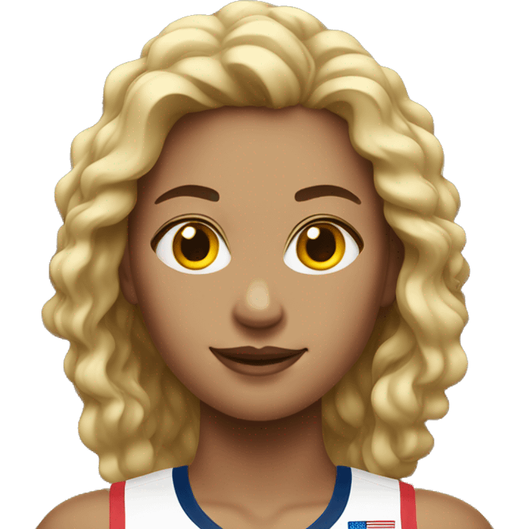 USA Olympic woman emoji