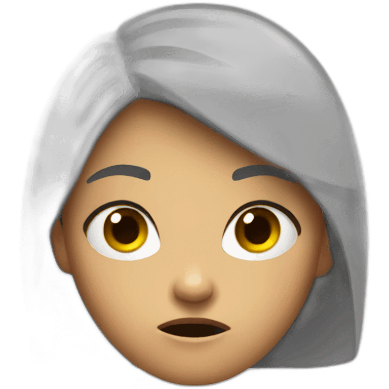 normal tone angry girl emoji