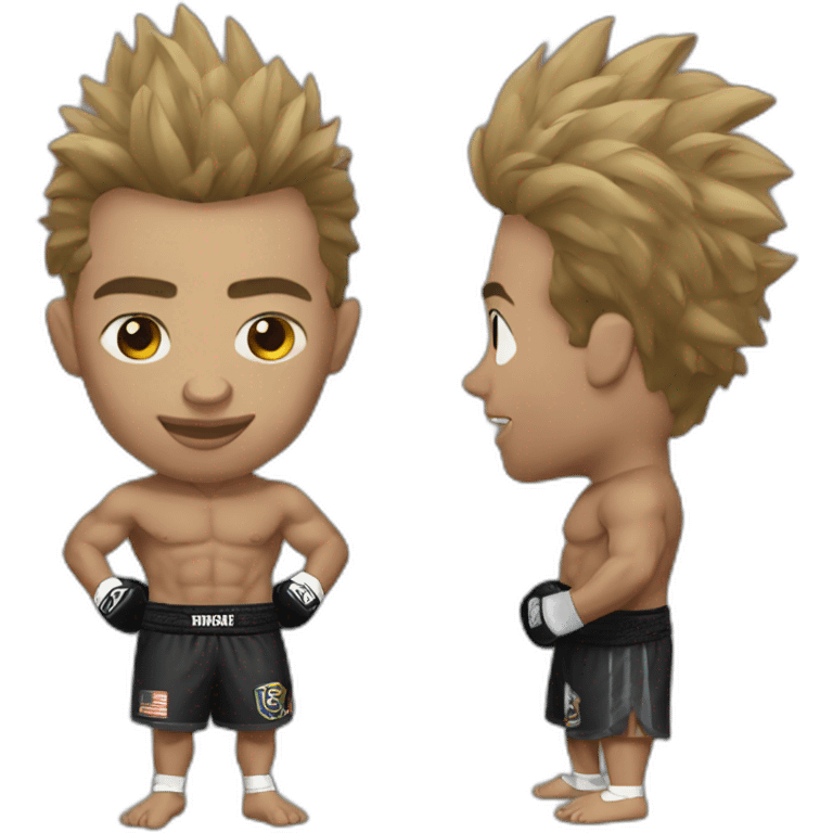 Ronaldo as a mma fighter emoji