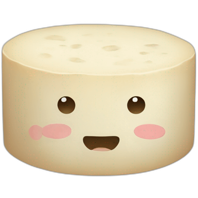 round tofu emoji