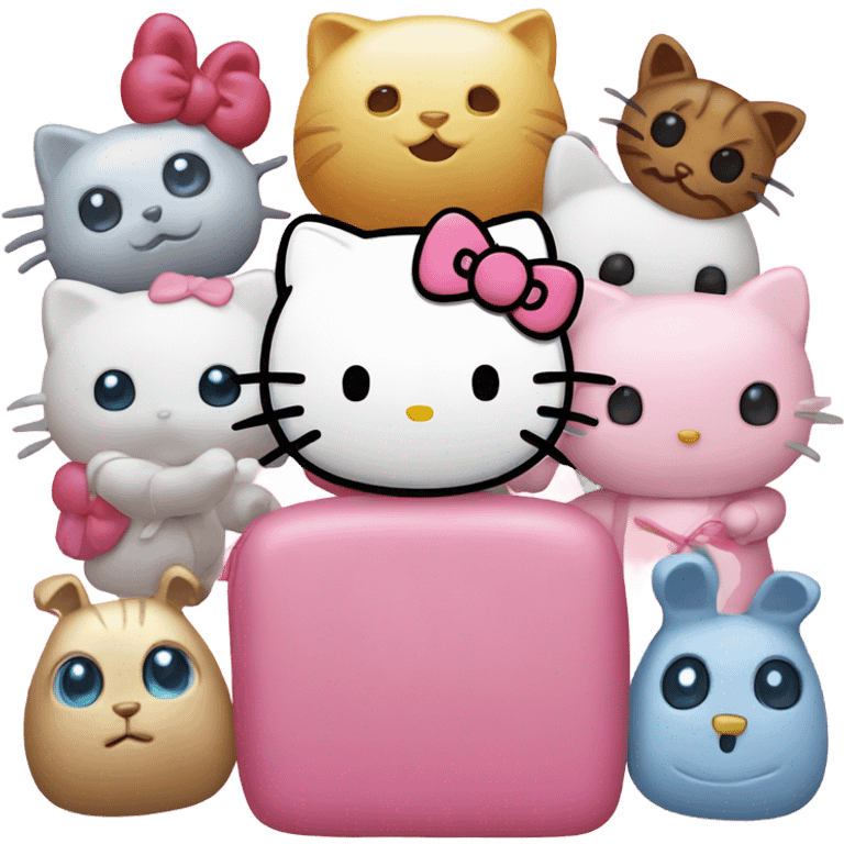 Hello kitty and friends emoji