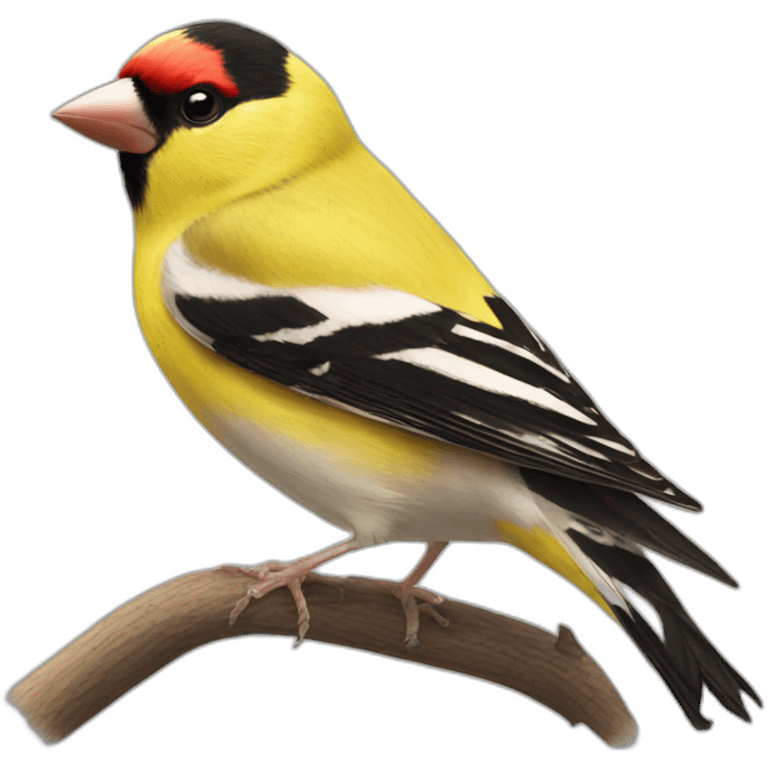 angry goldfinch emoji