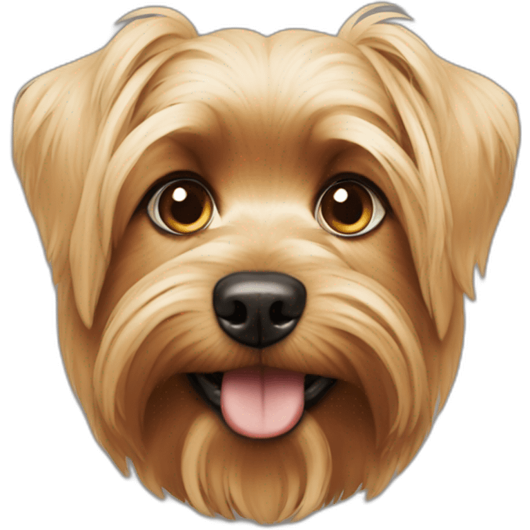 Dog yorkshire emoji