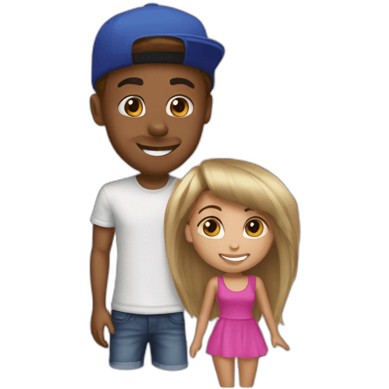 Justin et haily bieber emoji