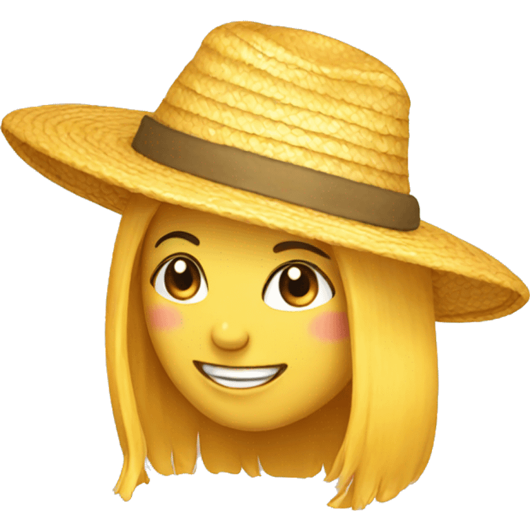 sun-hat emoji