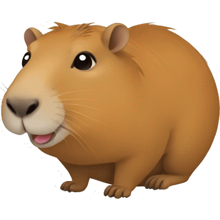 happy capybara emoji