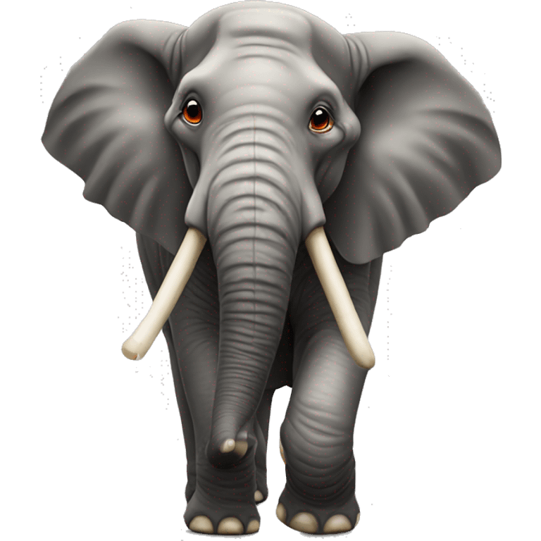 realistic circus elephant  emoji