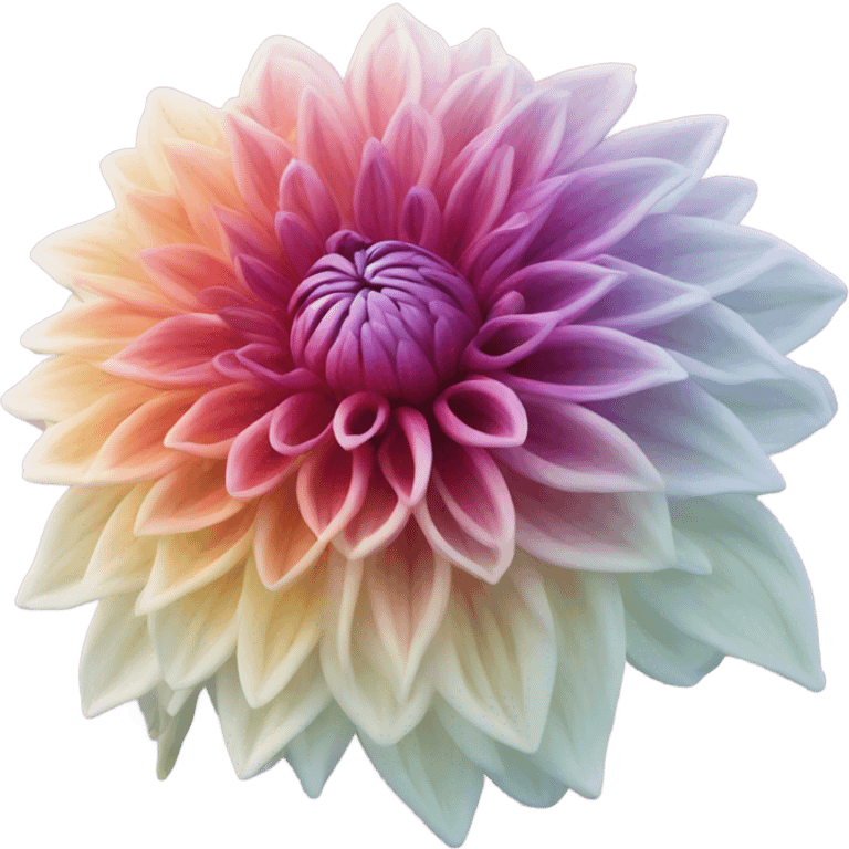 mystic dreamer dahlia flower emoji