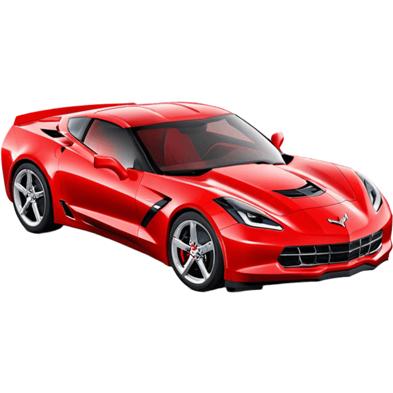 Chevrolet Corvette - Chevrolet (Model Year: 2022) (Iconic colour: Red) emoji