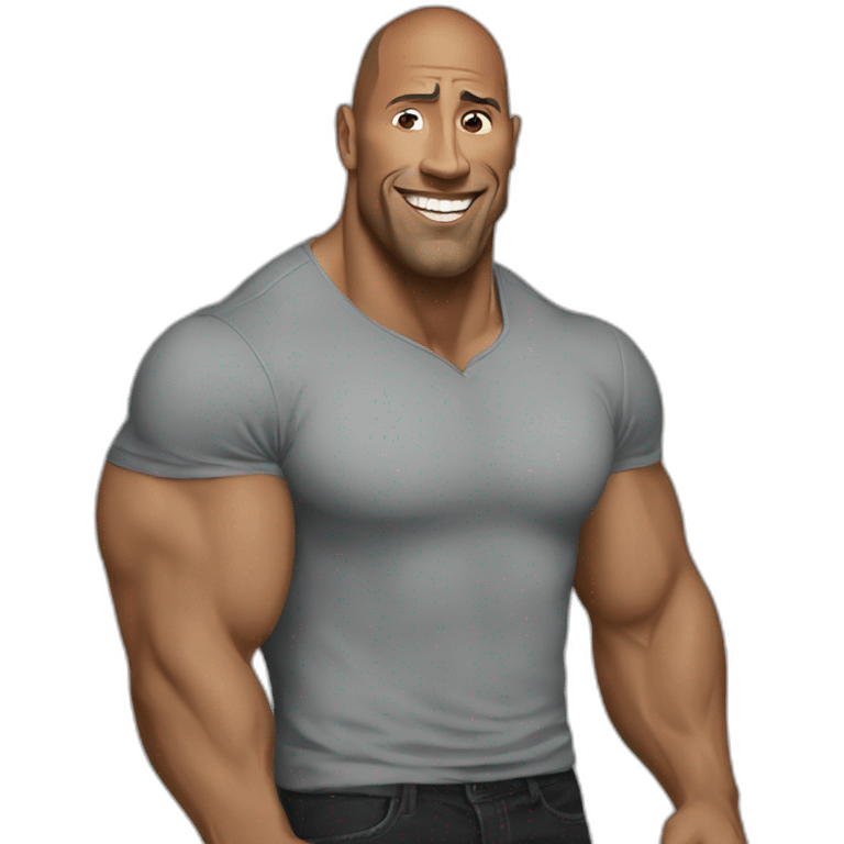 The rock  emoji