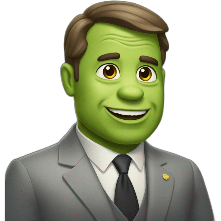 sherk as president emoji