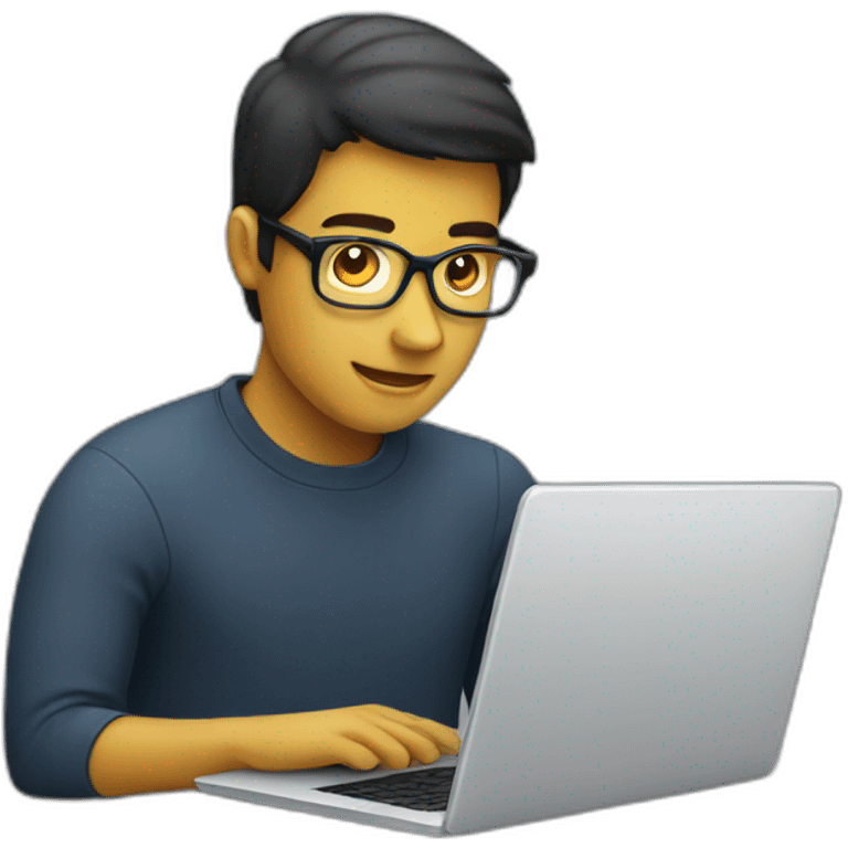 person using laptop emoji