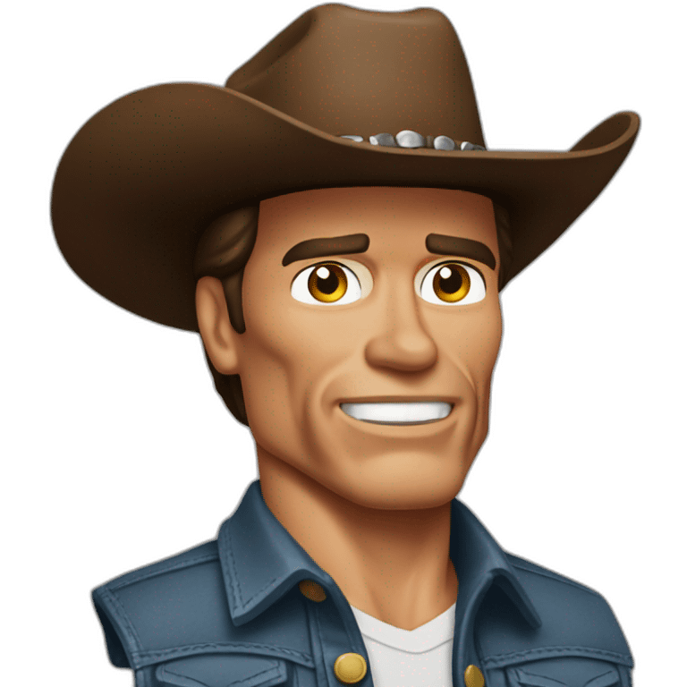 arnold-schwarzenegger-as-cowboy emoji