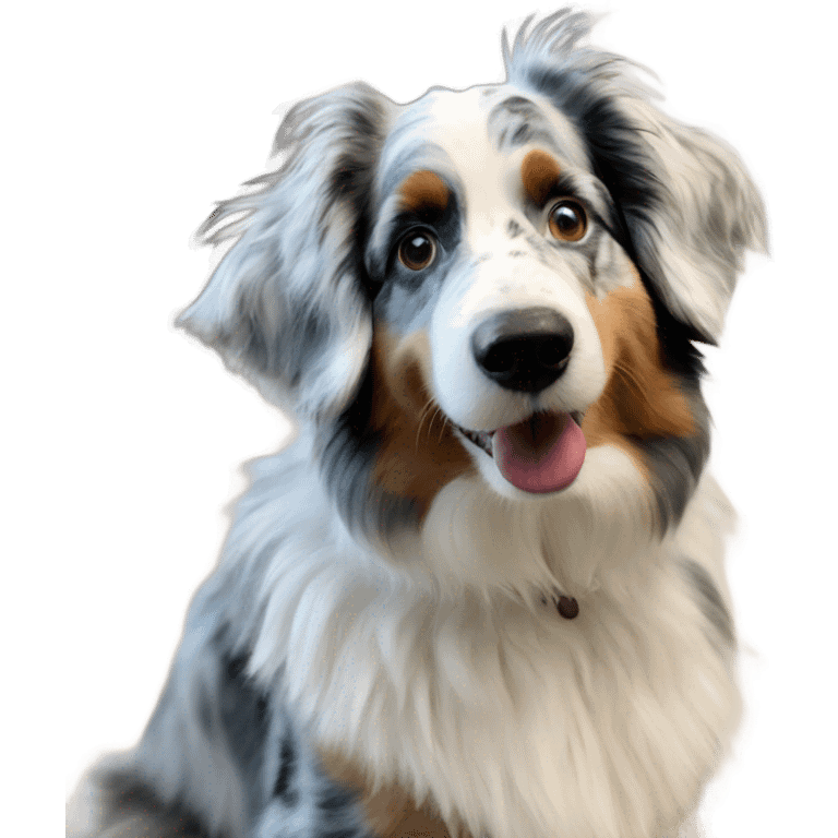  Blue Merle Aussie doodle  emoji