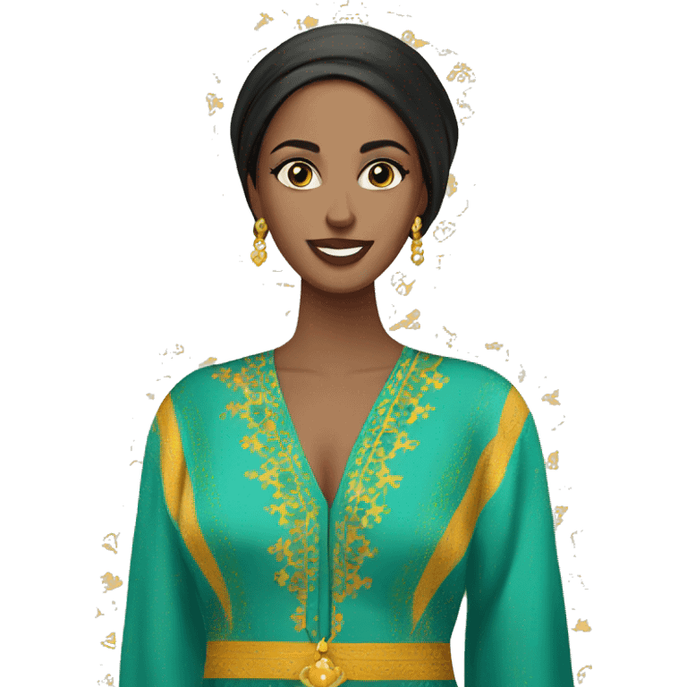 Moroccan caftan  emoji