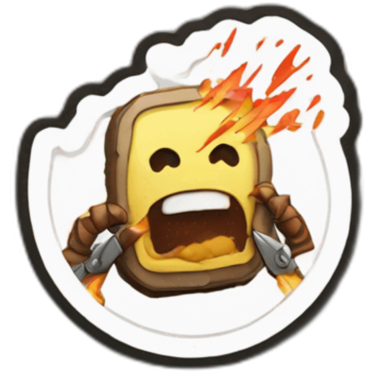 Attack on titans badge emoji