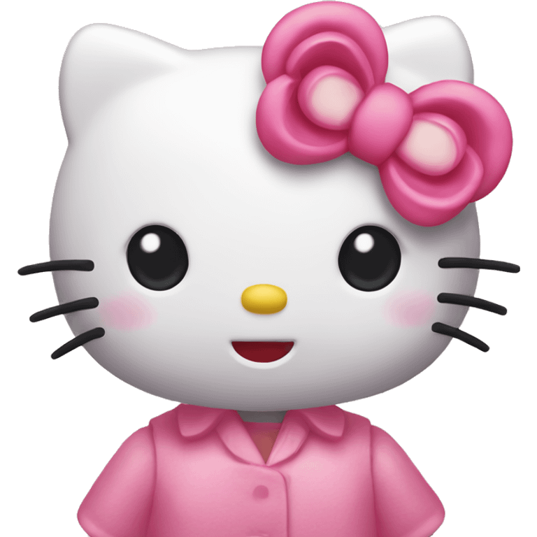 hello kitty rosa chorando emoji