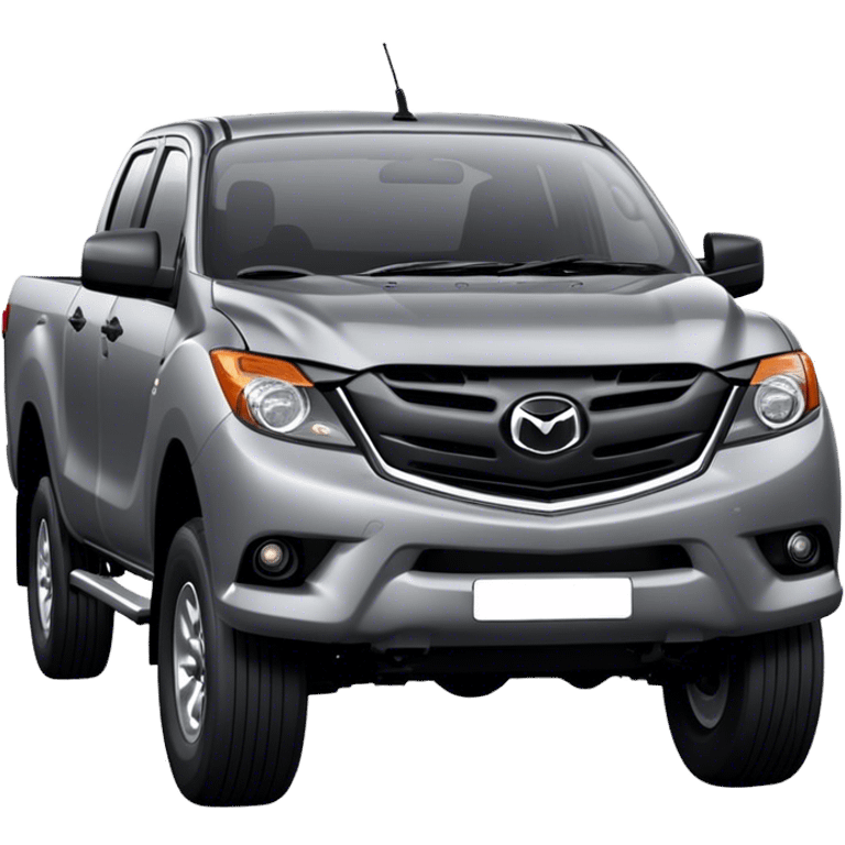 Mazda BT-50 - Mazda (Model Year: 2022) (Iconic colour: Dark Silver) emoji