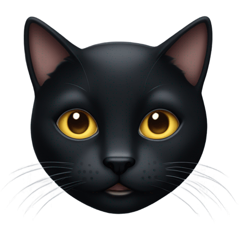 black Cat eyes  emoji