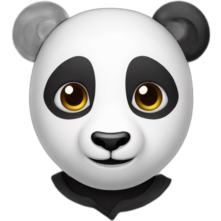 Human panda emoji