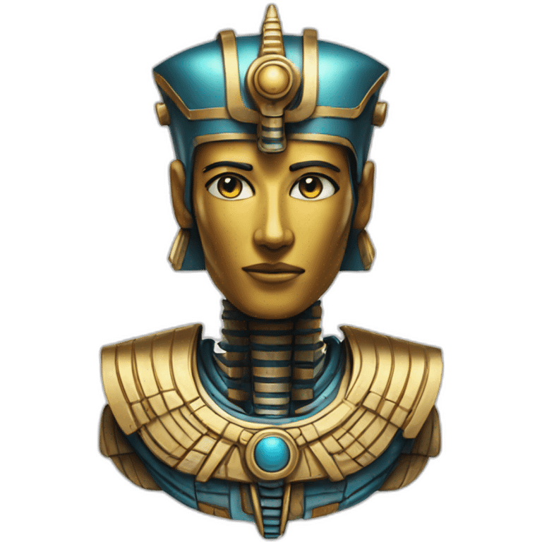 robotic pharaoh emoji