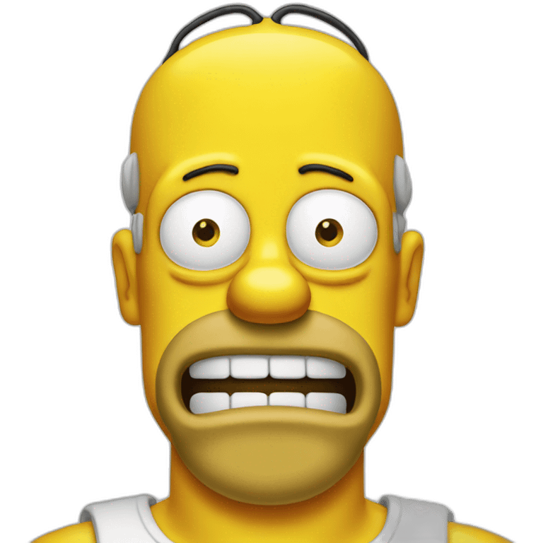 Homer simpson emoji