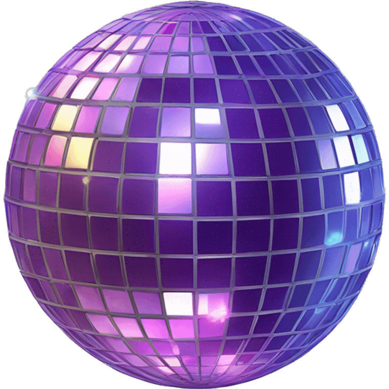 Disco ball with a  ྀིྀི  emoji