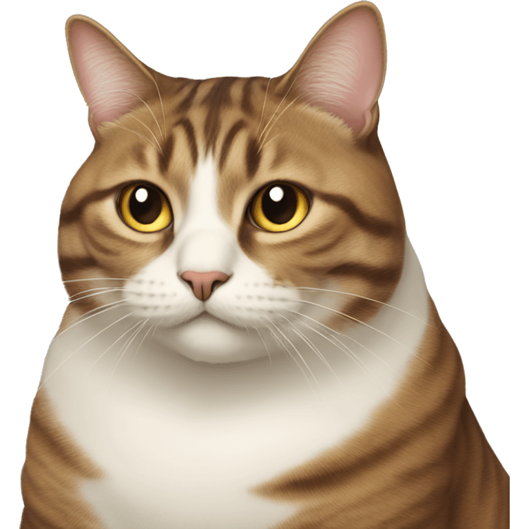 The fat cat emoji