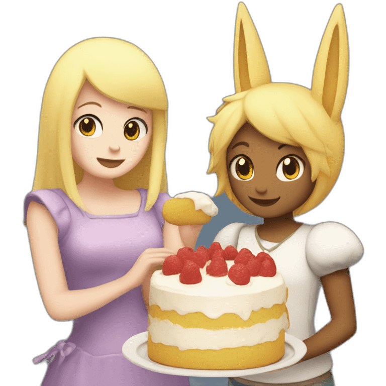 fionna and cake emoji